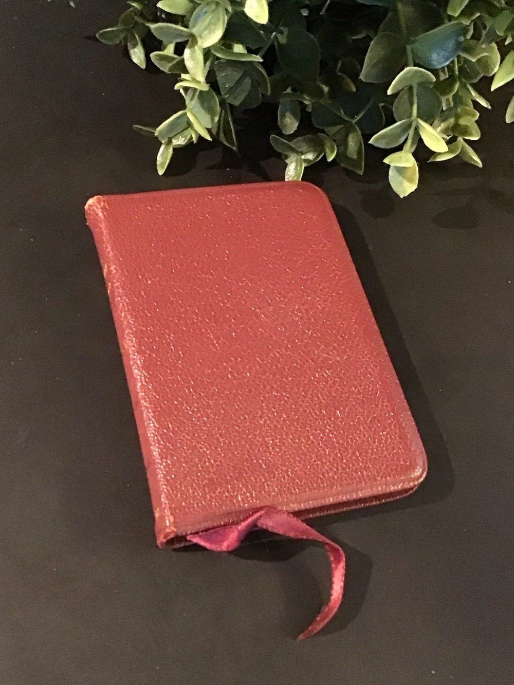 ❤5/25$ Tiny Leather New Testament
